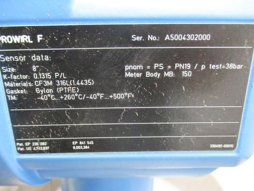 ENDRESS+HAUSER 72F2H-SK0FA1AAJ6AH 9-32VDC NSNP