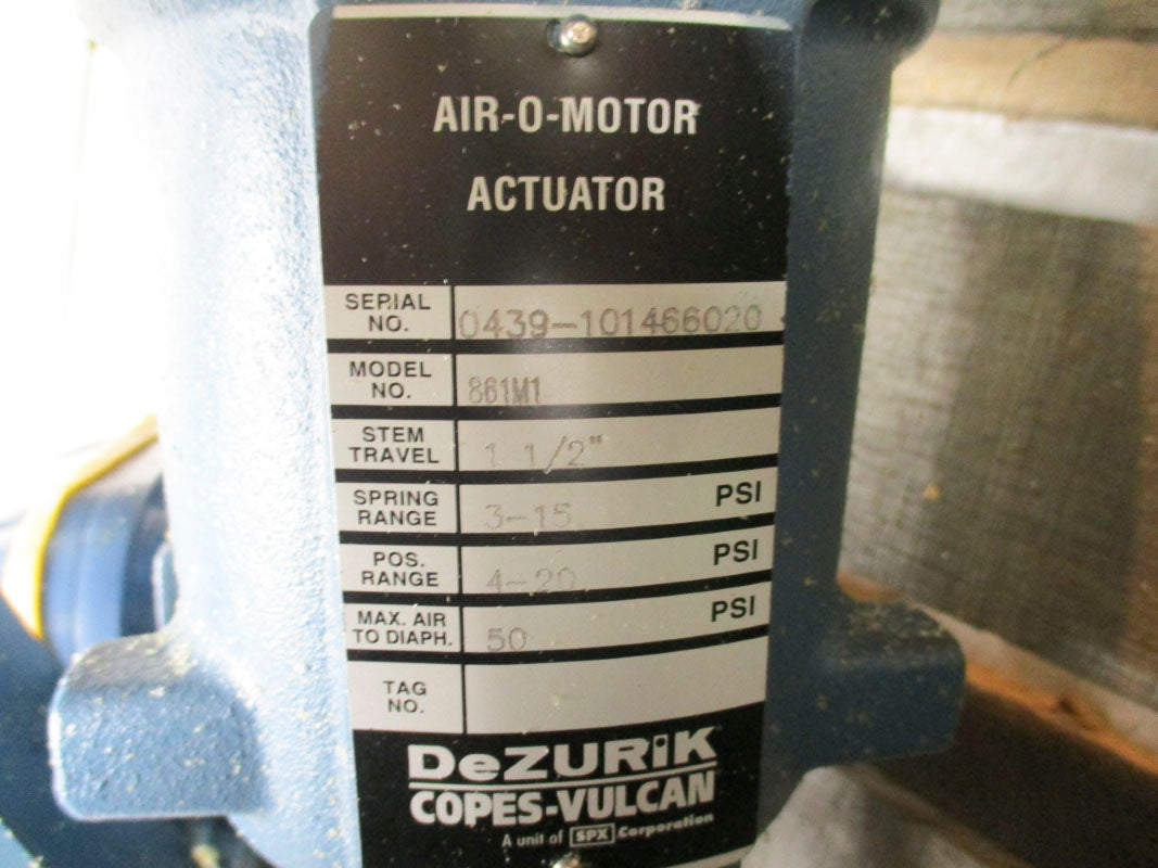 DEZURIK COPES-VULCAN 861M1 50PSI NSNP