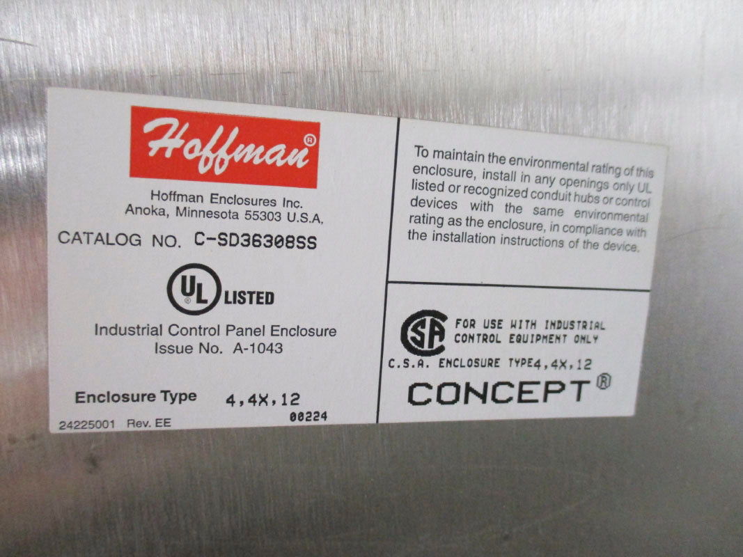 HOFFMAN C-SD36308SS NSNP