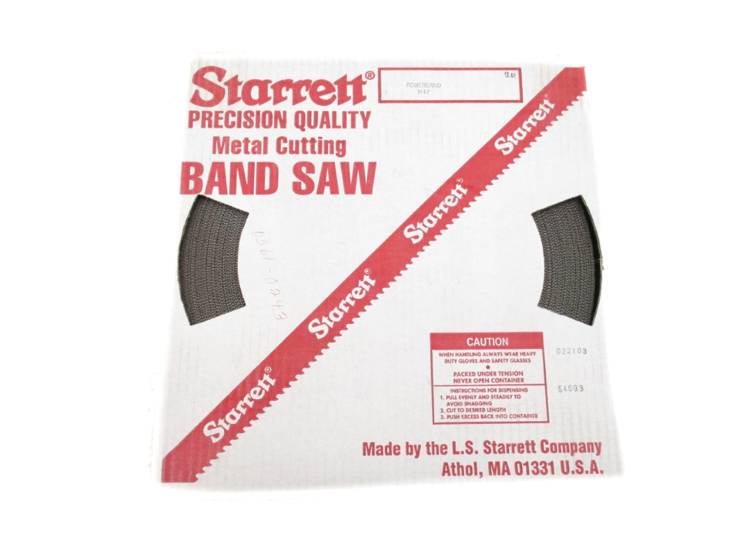 STARRETT 13992 150' 3/4X.035X8-12/S VP PB M42 NSFS