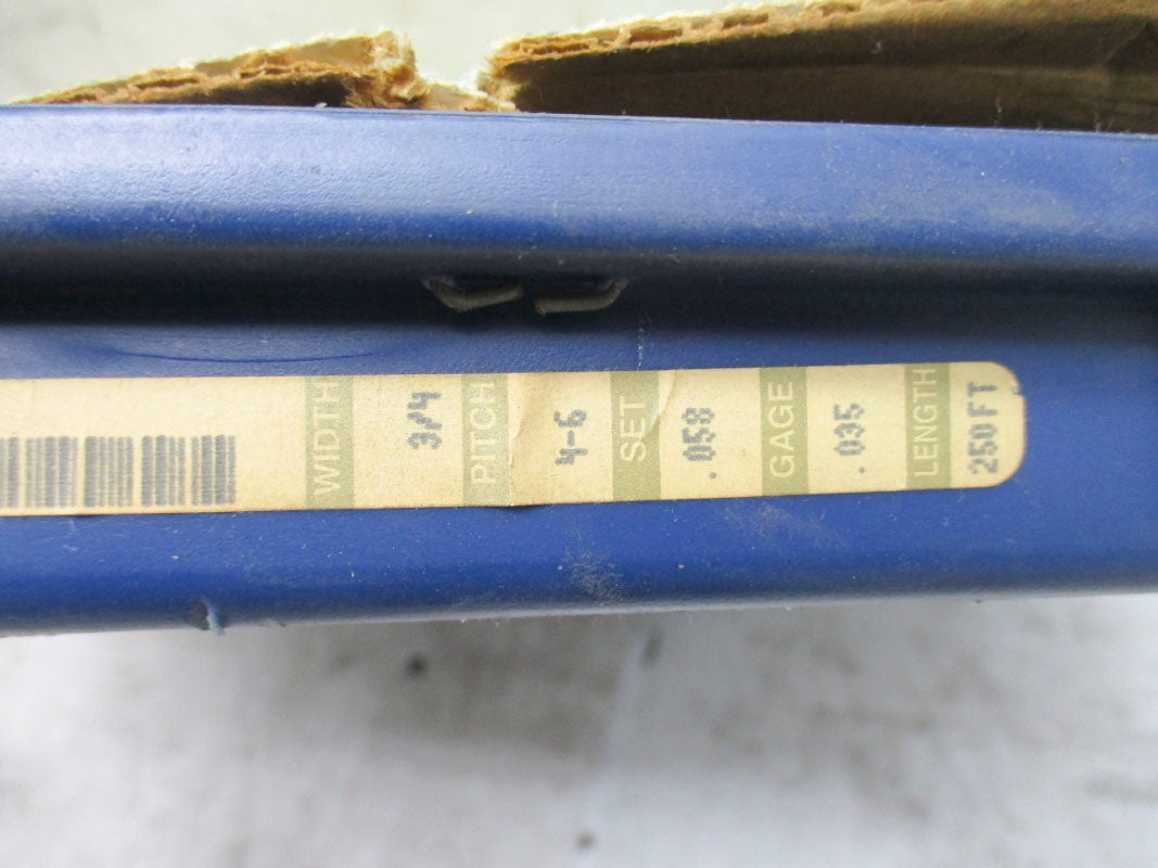 DOALL 301-041 3/4 WIDTH, 4-6 PITCH, 250 FT NSFS