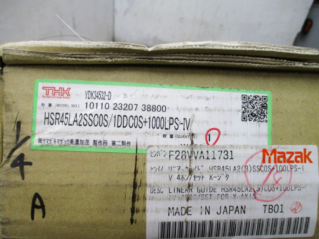 THK HSR45LA2SSC0S/1DDC0S+1000LPS-IV NSFS