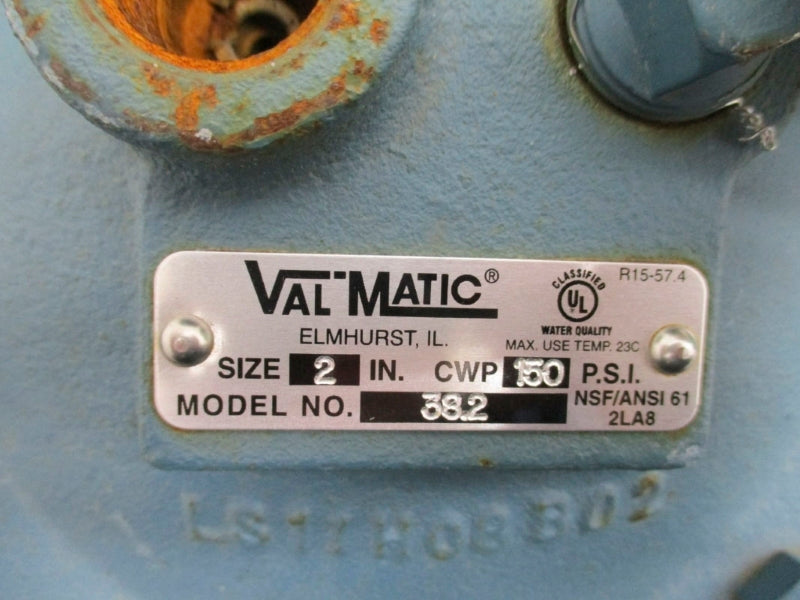 VALMATIC 2" 38.2 150PSI UNMP