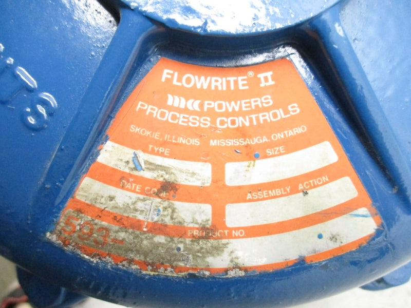 POWERS PROCESS CONTROLS 3" M53276 NSNP