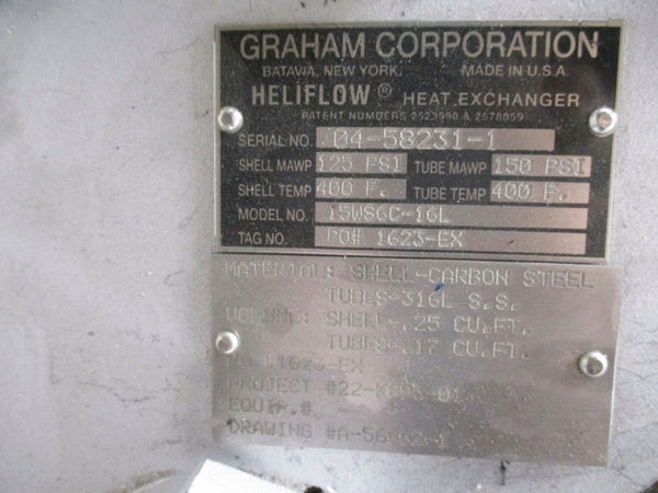 GRAHAM 15WS6C-16L 125/150PSI NSNP