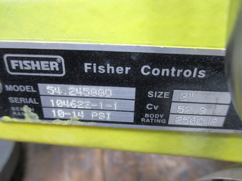FISHER CONTROLS 54.24588D 35PSIG REMAN