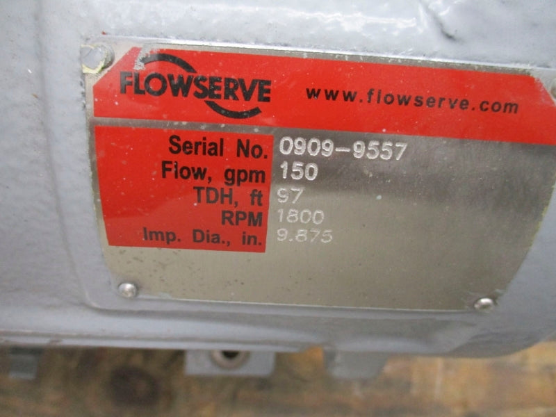 FLOWSERVE M6047 MK3STD 2K3X1.5-13RV/9.875 250PSI NSNP