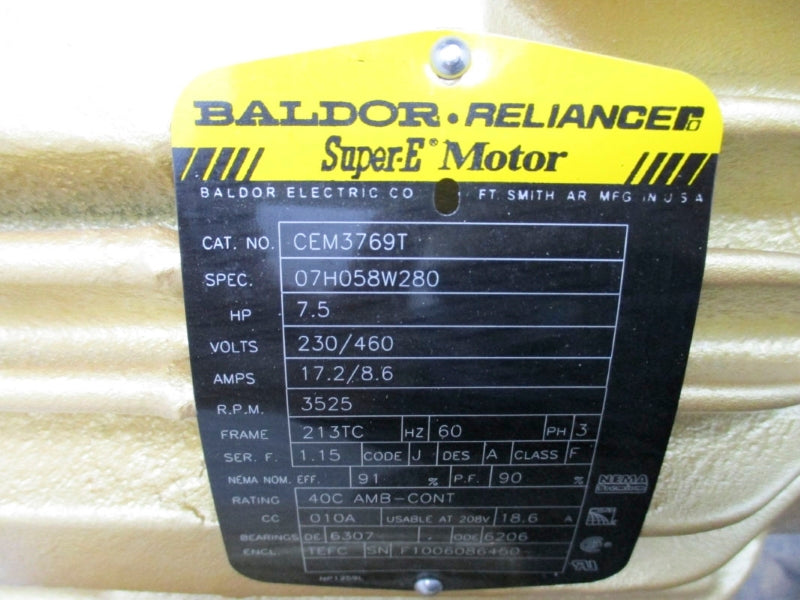 AMPCO PUMPS AC316MDG21T-E 2-1/2 X 1-1/2 ASSY 7.5 HP MOTOR NSNP