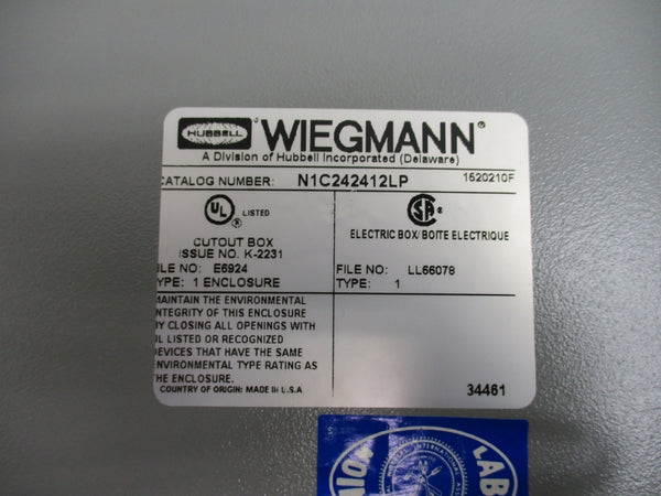 WIEGMANN N1C242412LP NSNP