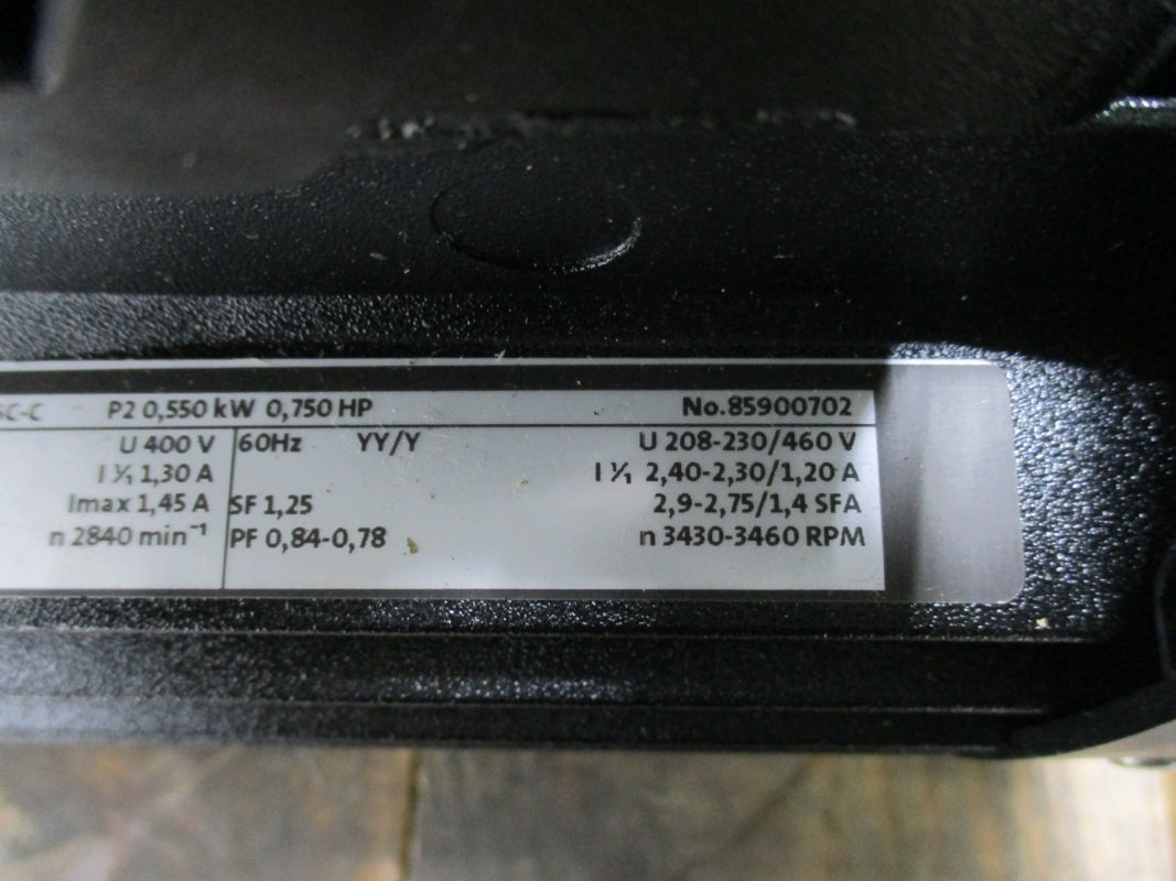 GRUNDFOS TP40-80/2U-G-A-BUBE 96411795P115400002 145PSI 208-230/460V NSNP