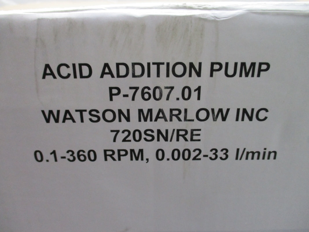 WATSON MARLOW PUMPS 070.413N.E0A NSMP