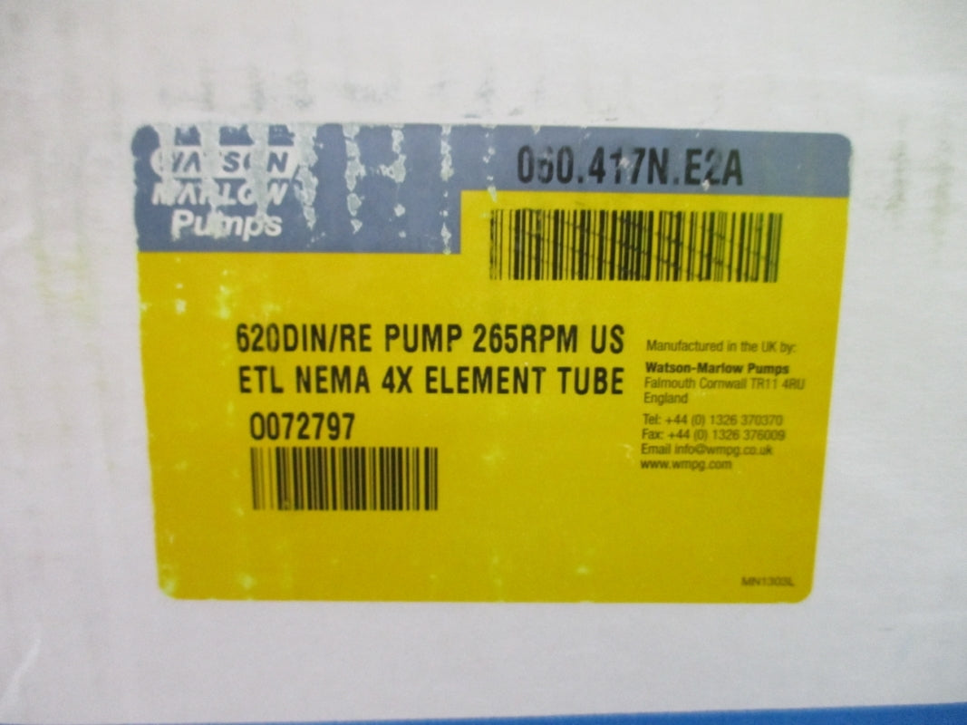 WATSON MARLOW PUMPS 060.417N.E2A NSMP