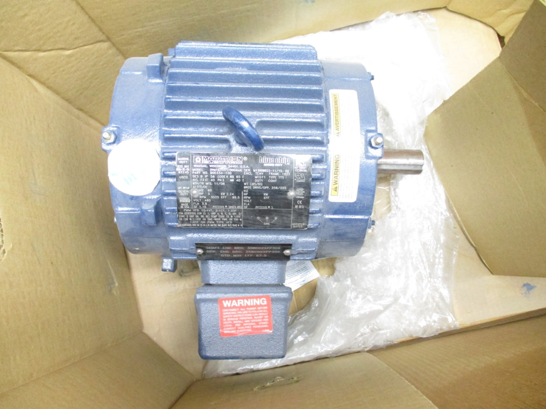 MARATHON ELECTRIC 182THTS19004 460V 3.8A NSMP
