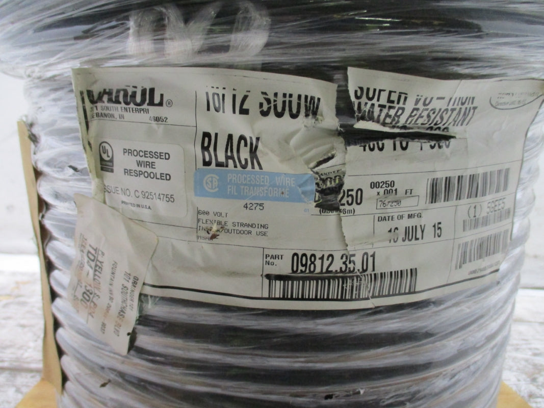 CAROL 1812 SOOW PORTABLE CORD 250FT NSMP