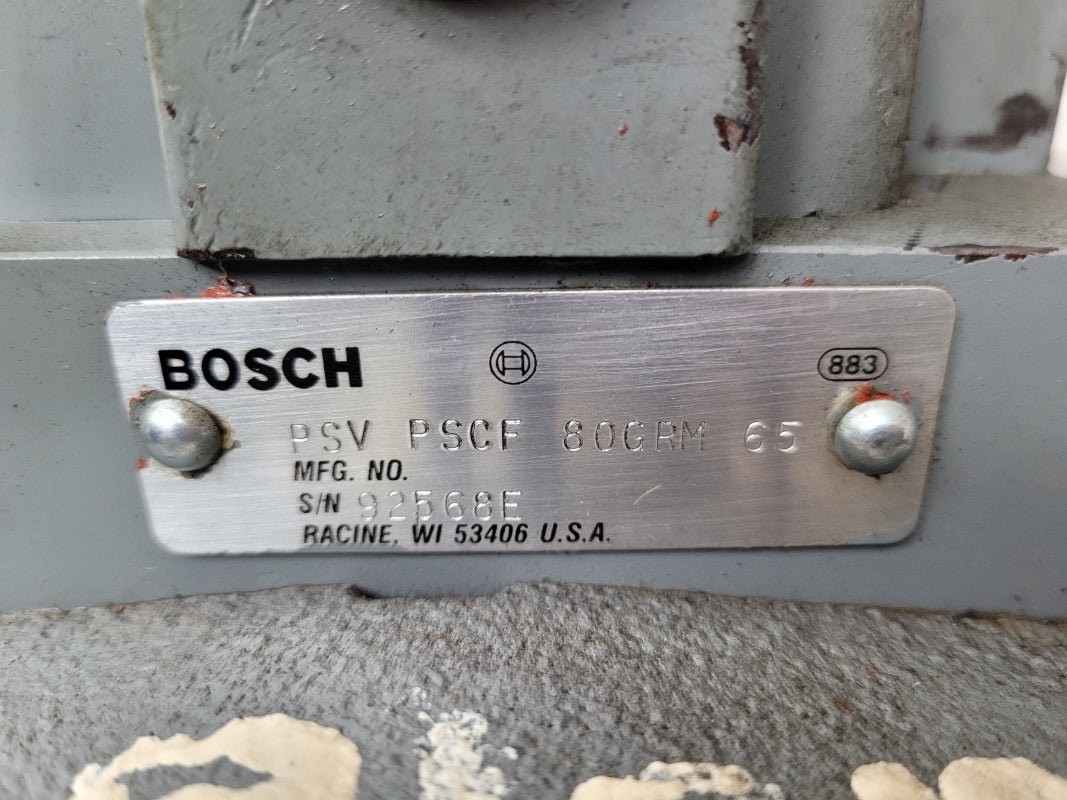 BOSCH PSVPSCF80GRM65 NSNP