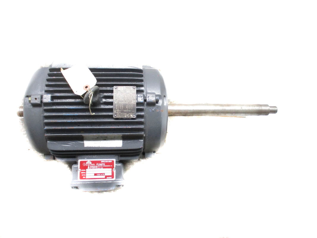 GUSHER PUMPS MOTOR/Z00153TEP06120 W/ WEG Z001536TEP316SS 208-230/460V 34.5-21.6A NSNP