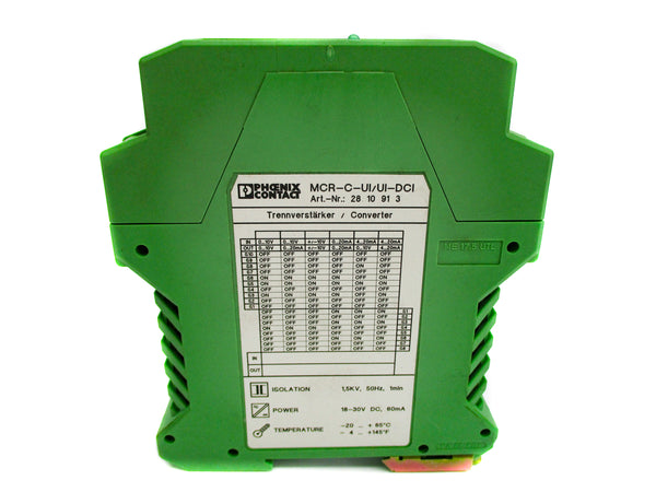 PHOENIX CONTACT MCR-C-UI-UI-DCI 2810913 18-30VDC NSNP