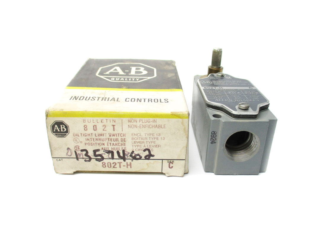 ALLEN BRADLEY 802T-H SER. C 120-600VAC 60A (BK/YL) NSMP