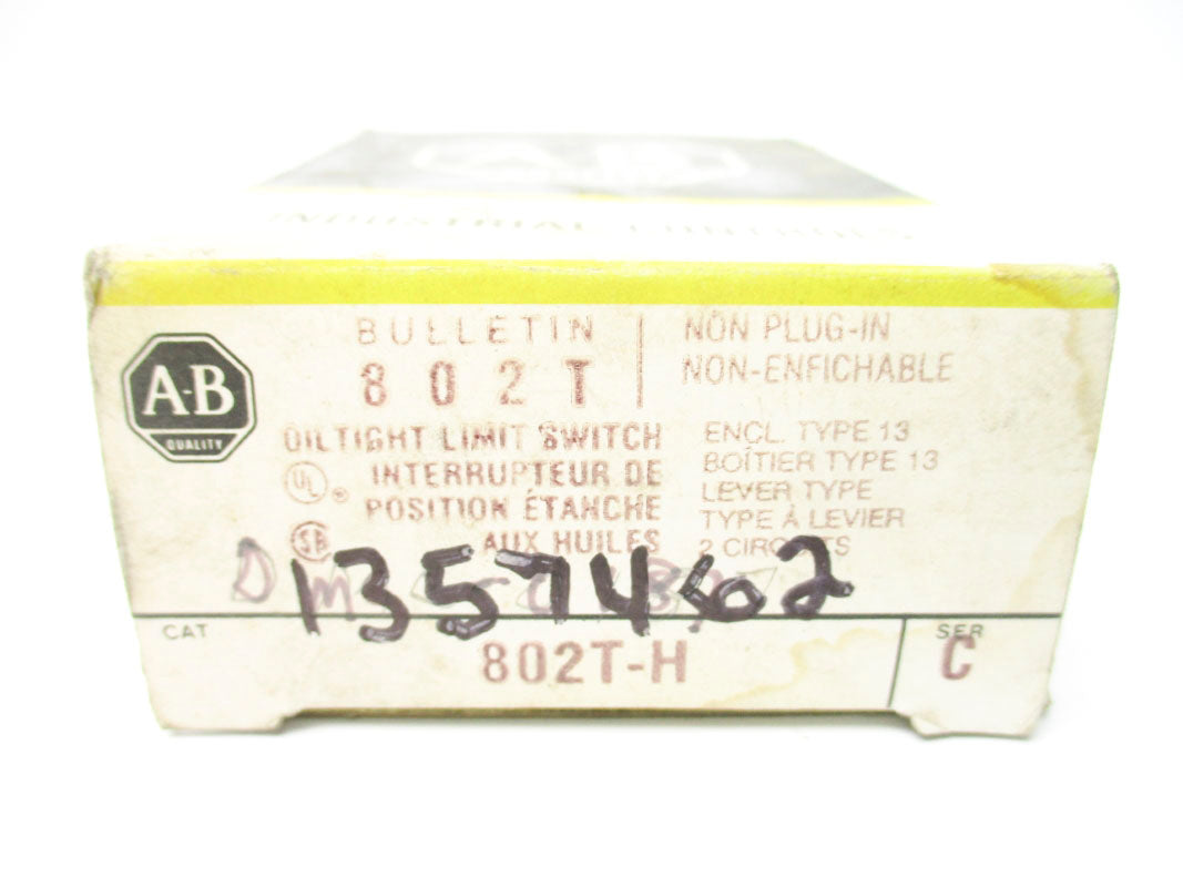 ALLEN BRADLEY 802T-H SER. C 120-600VAC 60A (BK/YL) NSMP