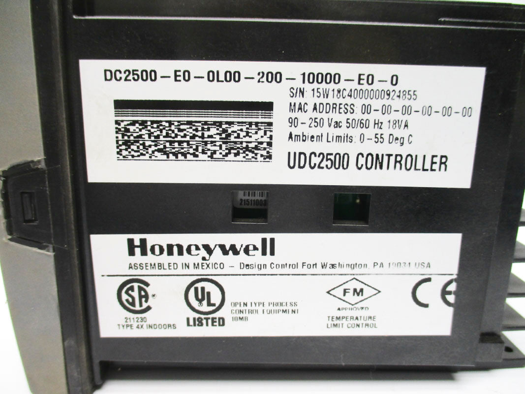 HONEYWELL DC2500-E0-0L00-200-10000-E0-0 90-250VAC NSNP