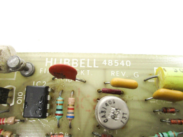 HUBBELL 48540 REV. G UNMP