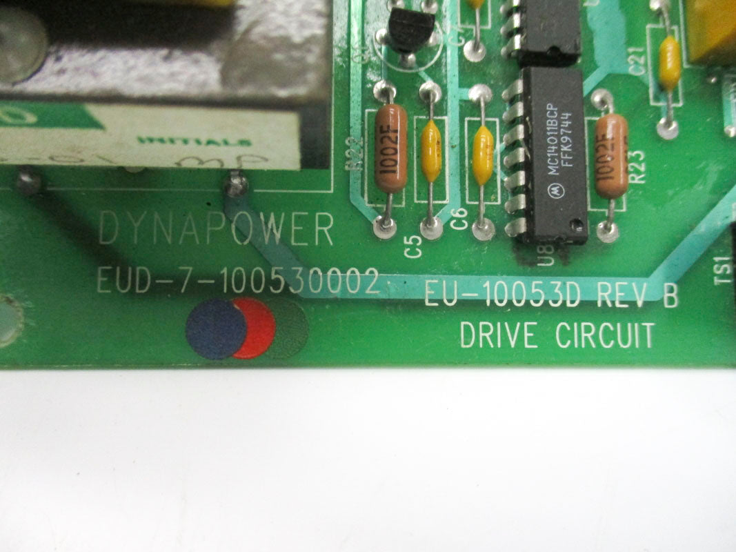 DYNAPOWER EUD-7-100530002 REV. B UNMP
