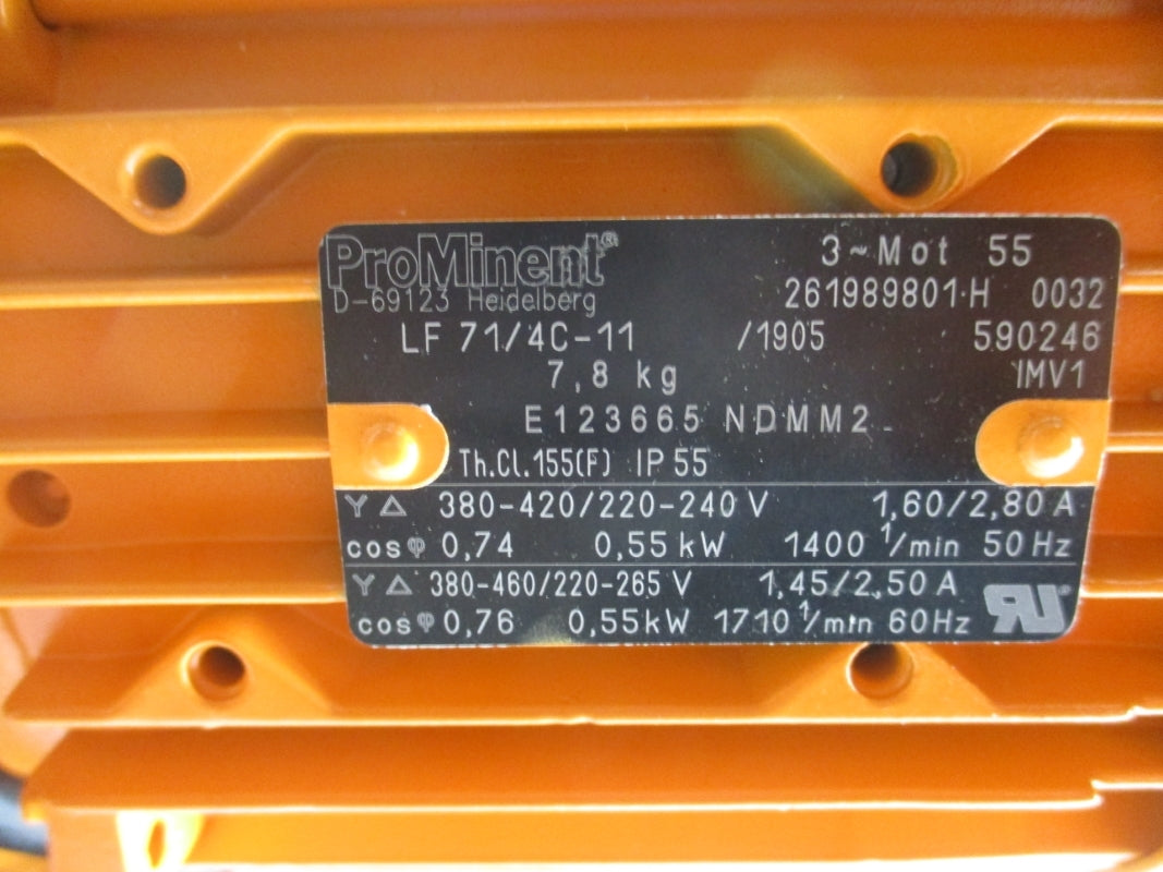 PROMINENT S3CBH040830PVTS170UD81001EN 100-240V 7.6-3.1A 58PSI NSNP