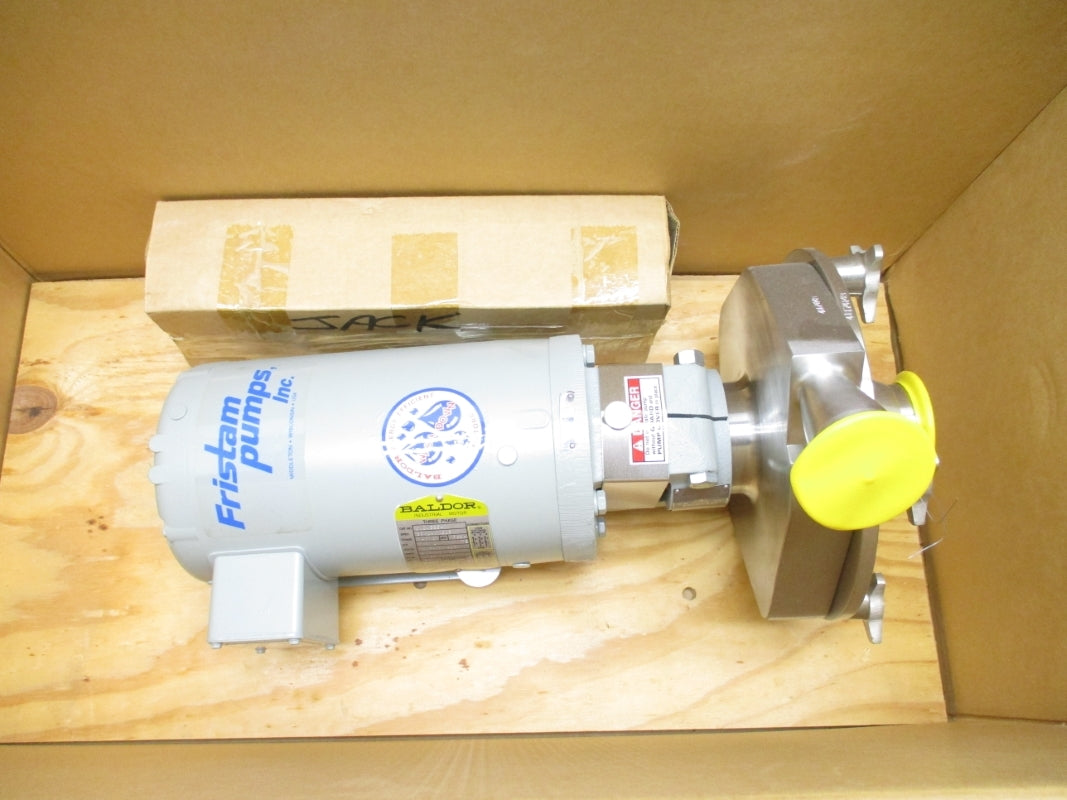FRISTAM PUMPS FPX741-165 W/ BALDOR CWDM3554T 208-230/460V 4.6-4.2/2.1A NSMP