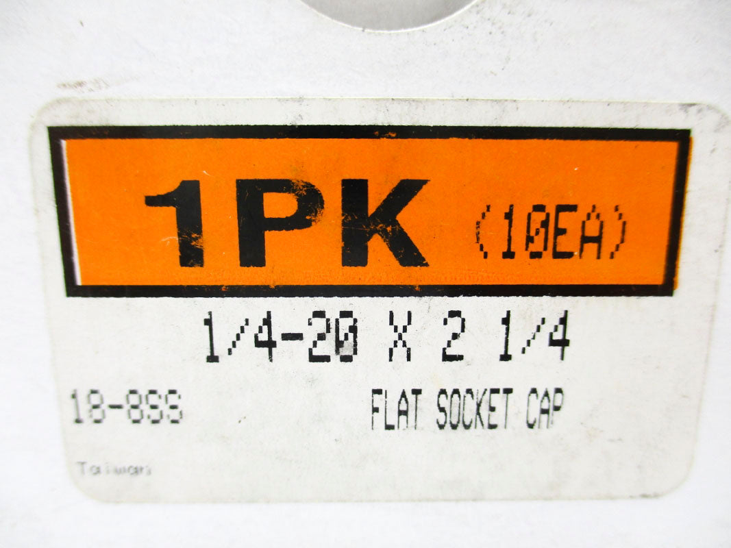 SPARE PART 18-8SS 1/4-20 X 2-1/4 (PKG OF 10) NSMP