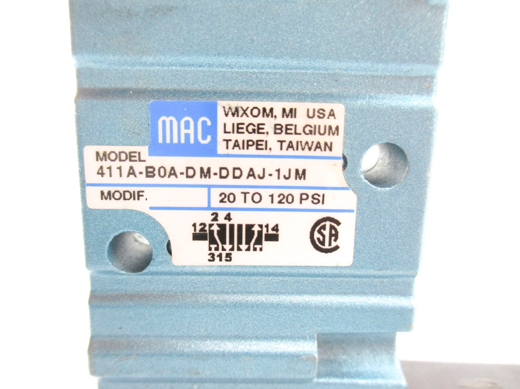 MAC 411A-B0A-DM-DDAJ-1JM 24VDC 20-120PSI NSNP