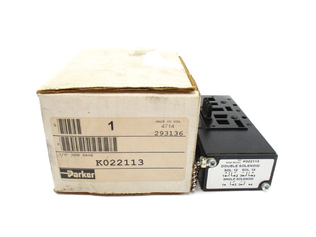 PARKER K022113 3/8" NSMP