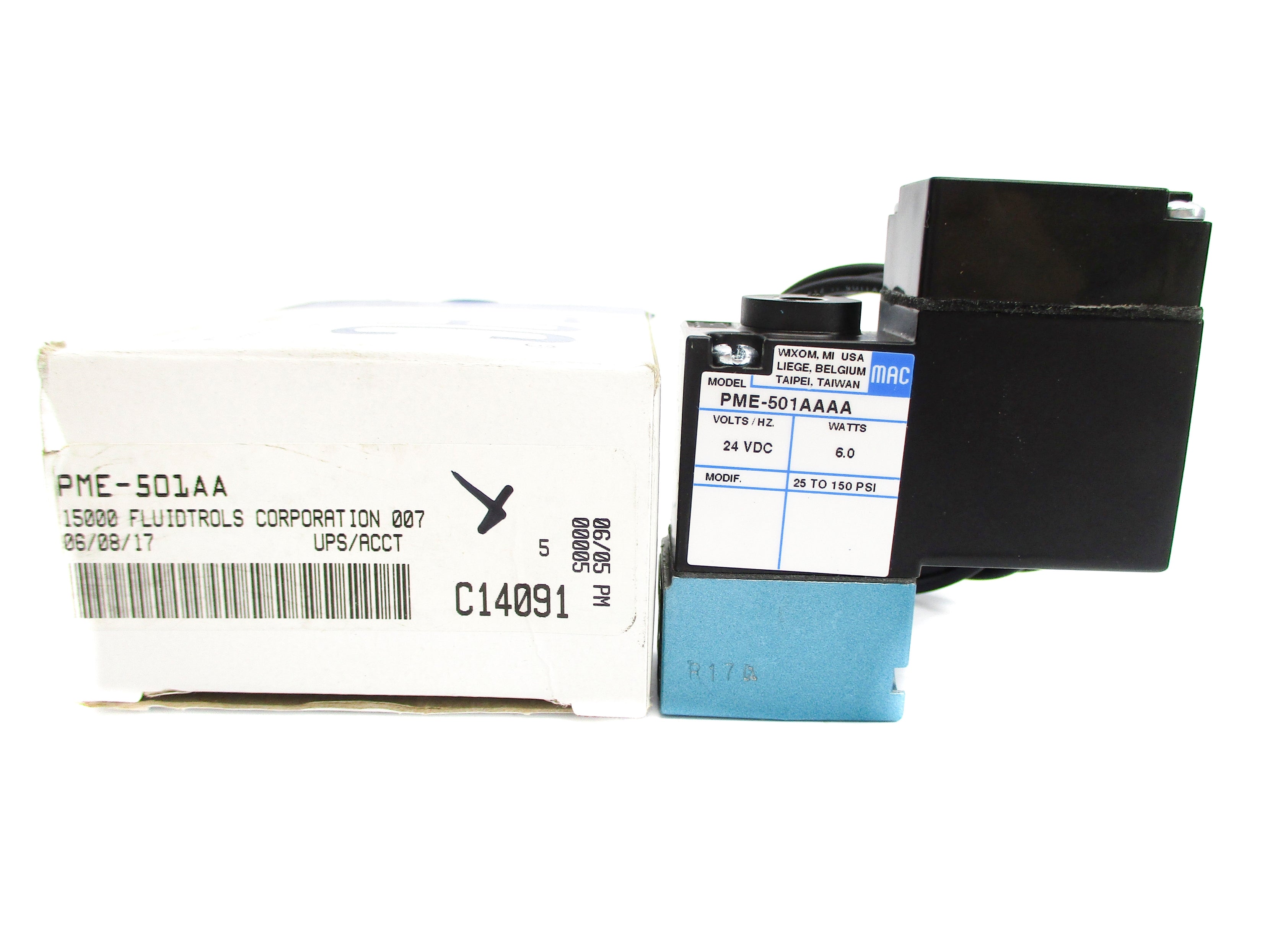 MAC PME-501AAAA 25-150PSI 24VDC NSMP