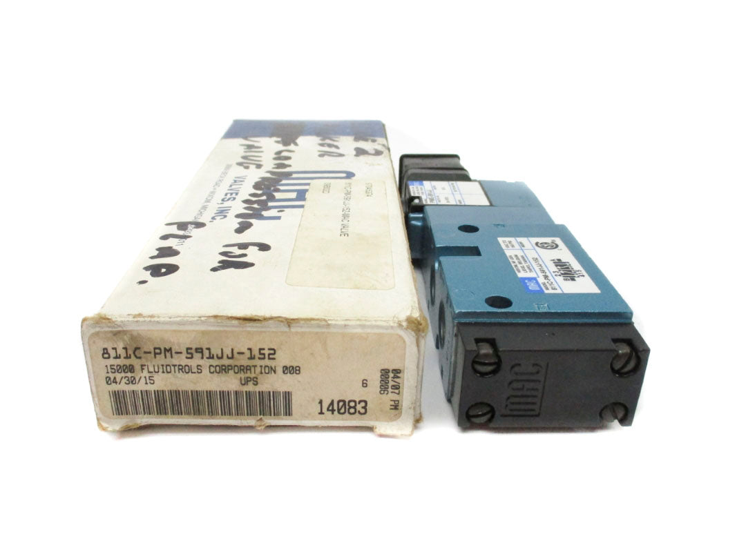 MAC 811C-PM-591JJ-152 150PSI 24VDC NSMP