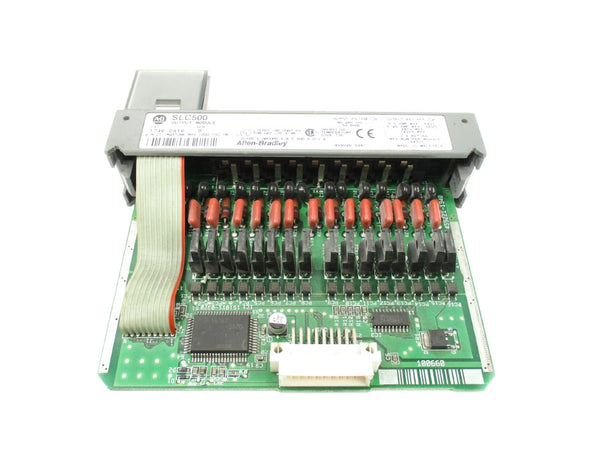 ALLEN BRADLEY 1746-OA16 SER. D 85-265VAC (NO DOOR) UNMP