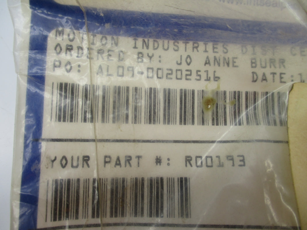 MOTION INDUSTRIES R00193 NSMP
