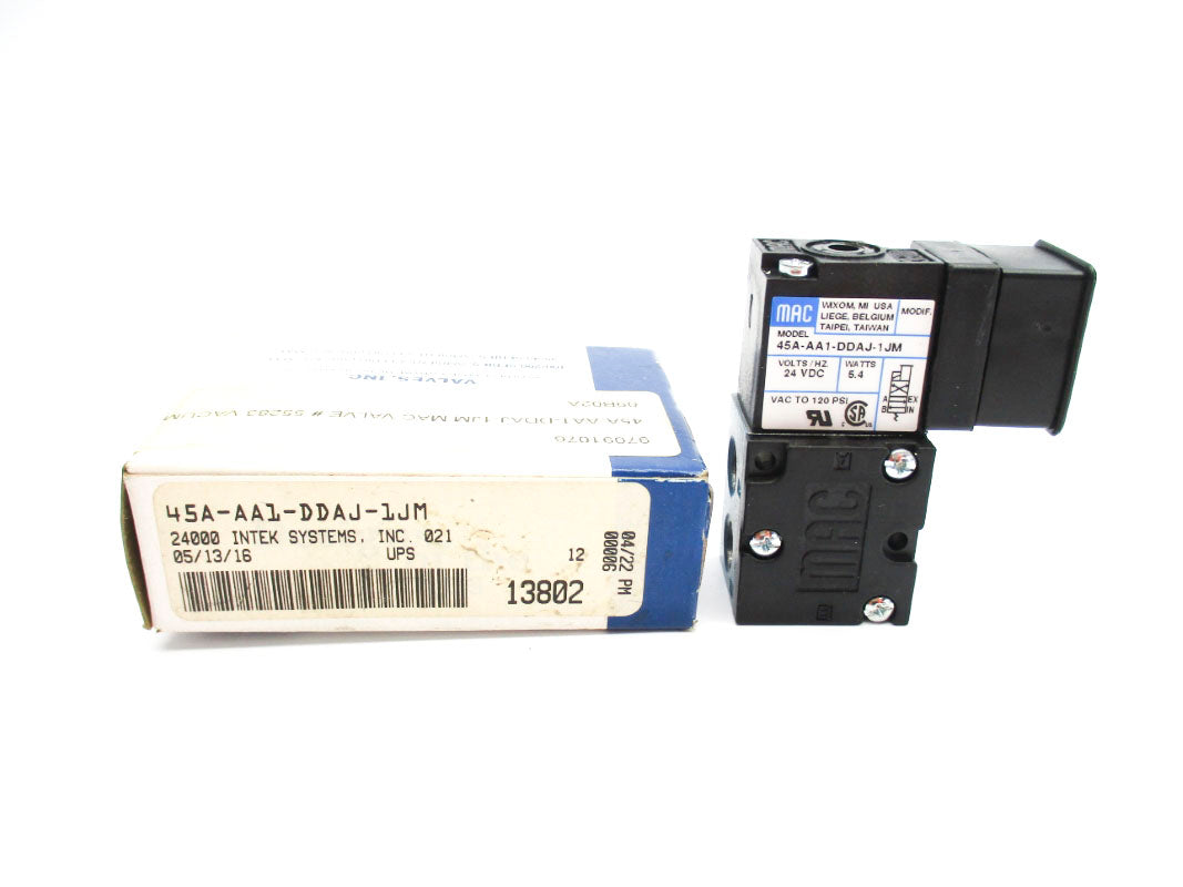 MAC 45A-AA1-DDAJ-1JM 24VDC 120PSI NSMP