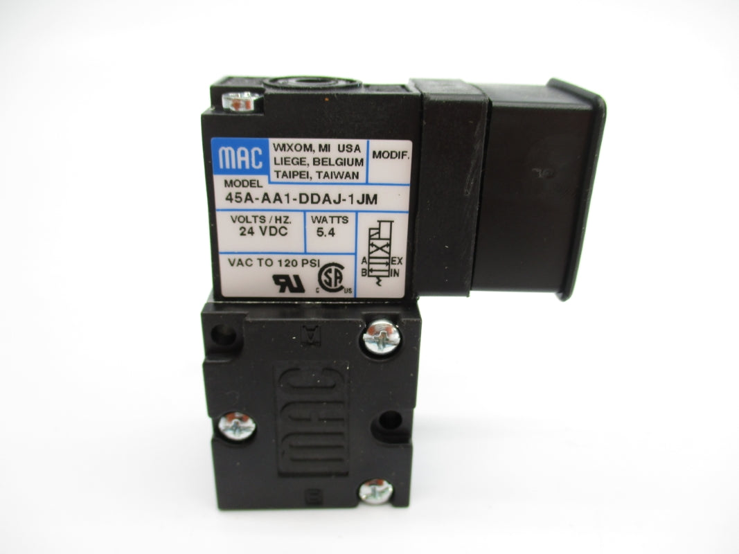MAC 45A-AA1-DDAJ-1JM 24VDC 120PSI NSMP
