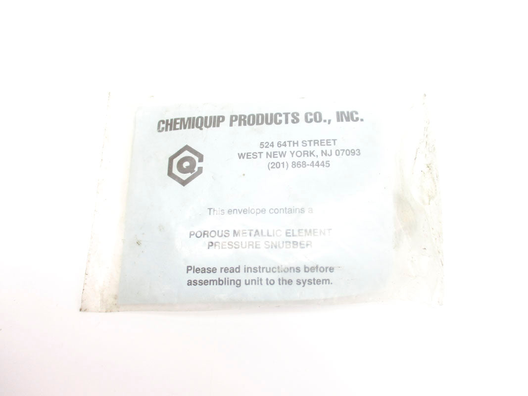 CHEMIQUIP 25S 1/4" NSMP