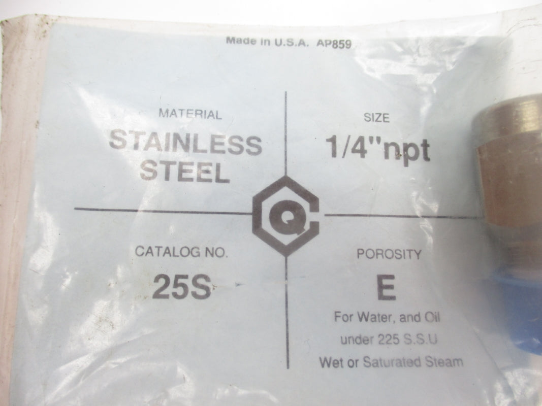 CHEMIQUIP 25S 1/4" NSMP