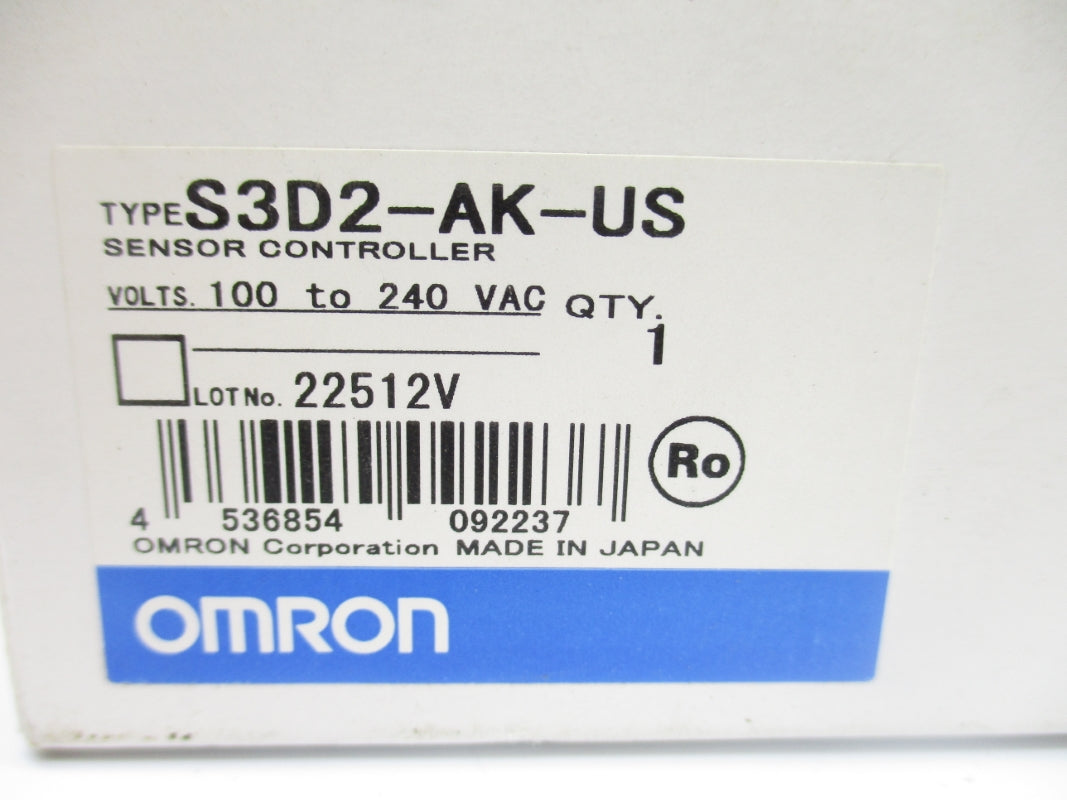 OMRON S3D2-AK-US 100-240VAC 3A NSMP
