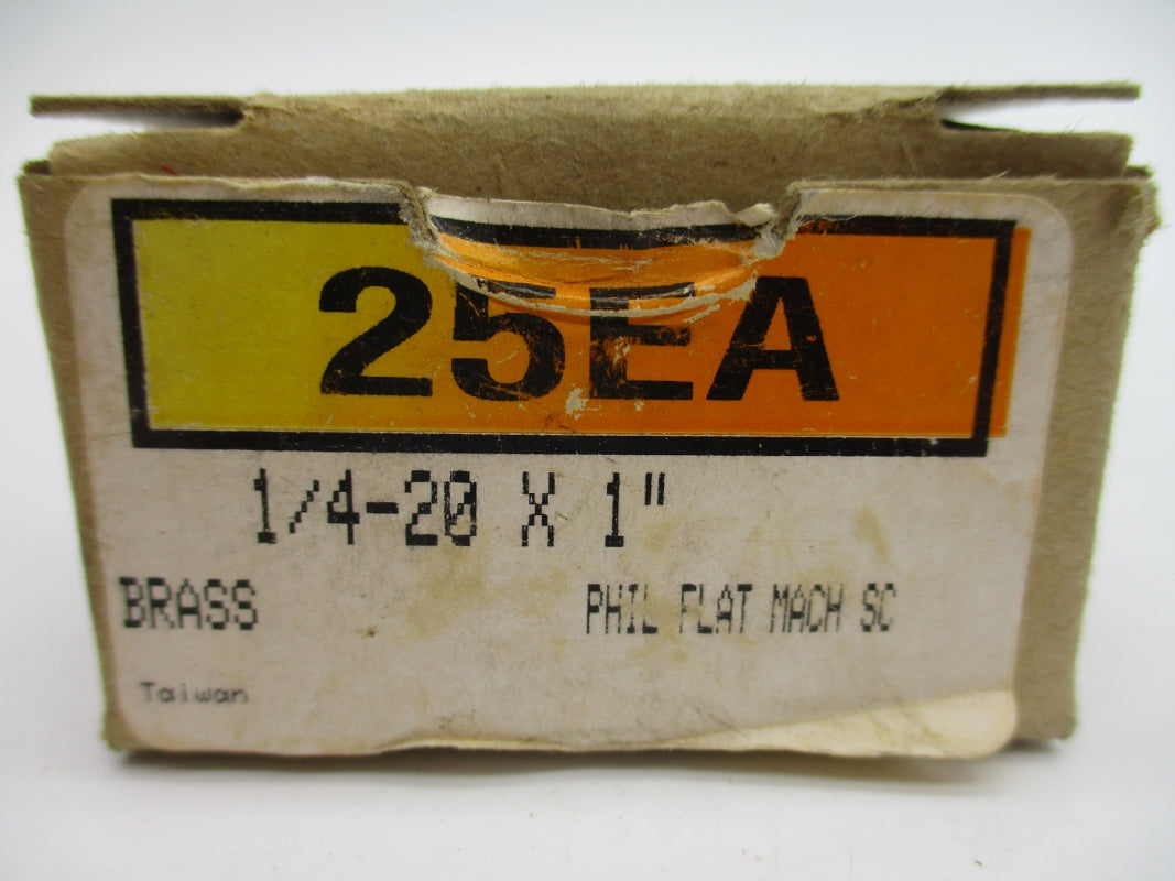 SPARE PART 1/4-20X1" (PKG OF 25) NSMP