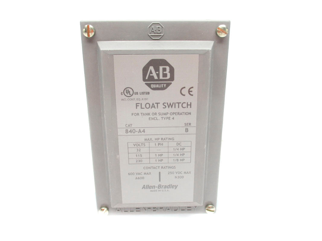 ALLEN BRADLEY 840-A4 SER. B 600VAC NSNP