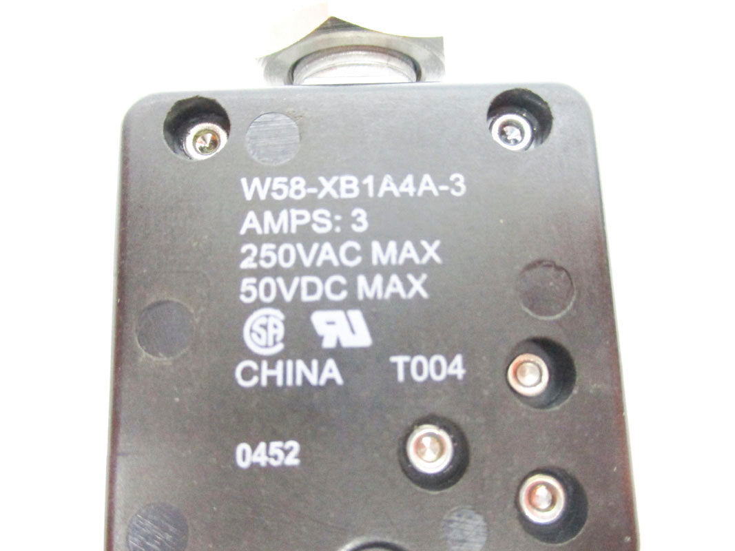 TYCO ELECTRONICS W58-XB1A4A-3 250VAC 3A UNMP