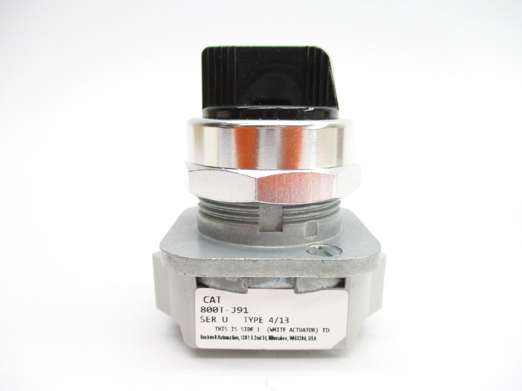 ALLEN BRADLEY 800T-J91 SER. U (WH) NSMP