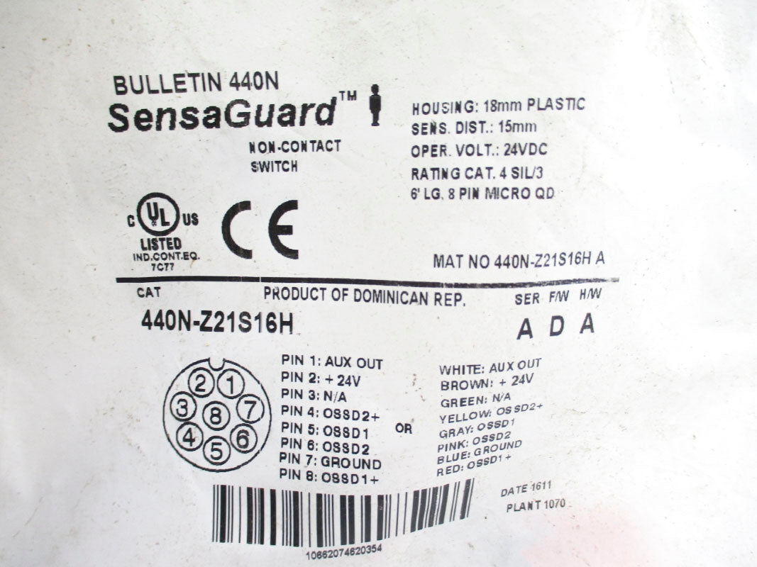 INDUSTRIAL SPARE PART 440N-Z21S16H SER. A F/W D 24VDC NSMP