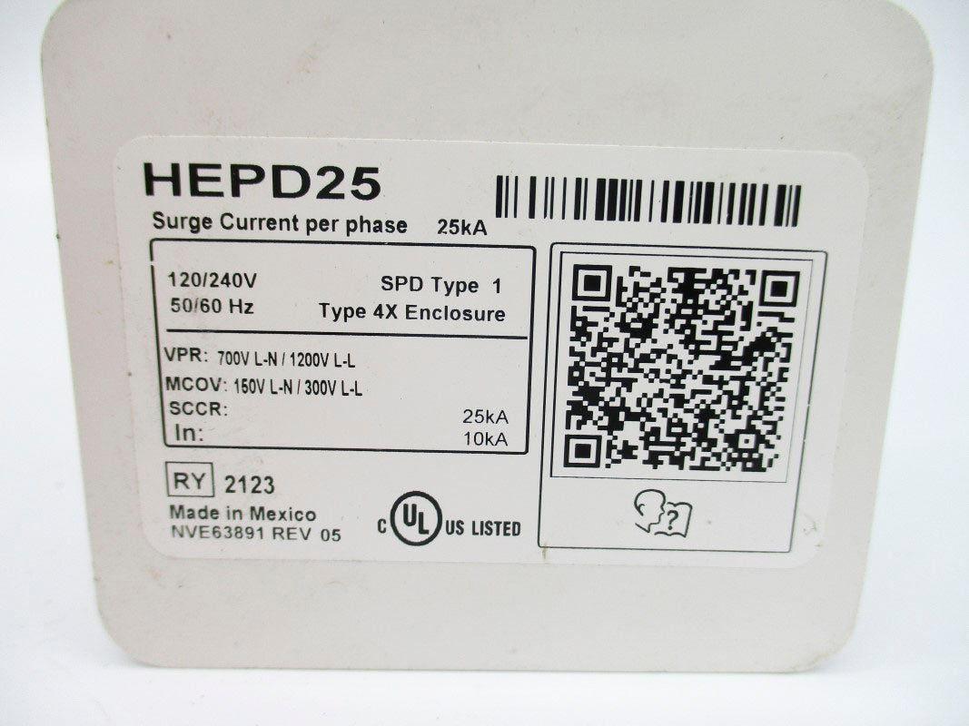 SQUARE D HEPD25 120/240V 25KA NSNP