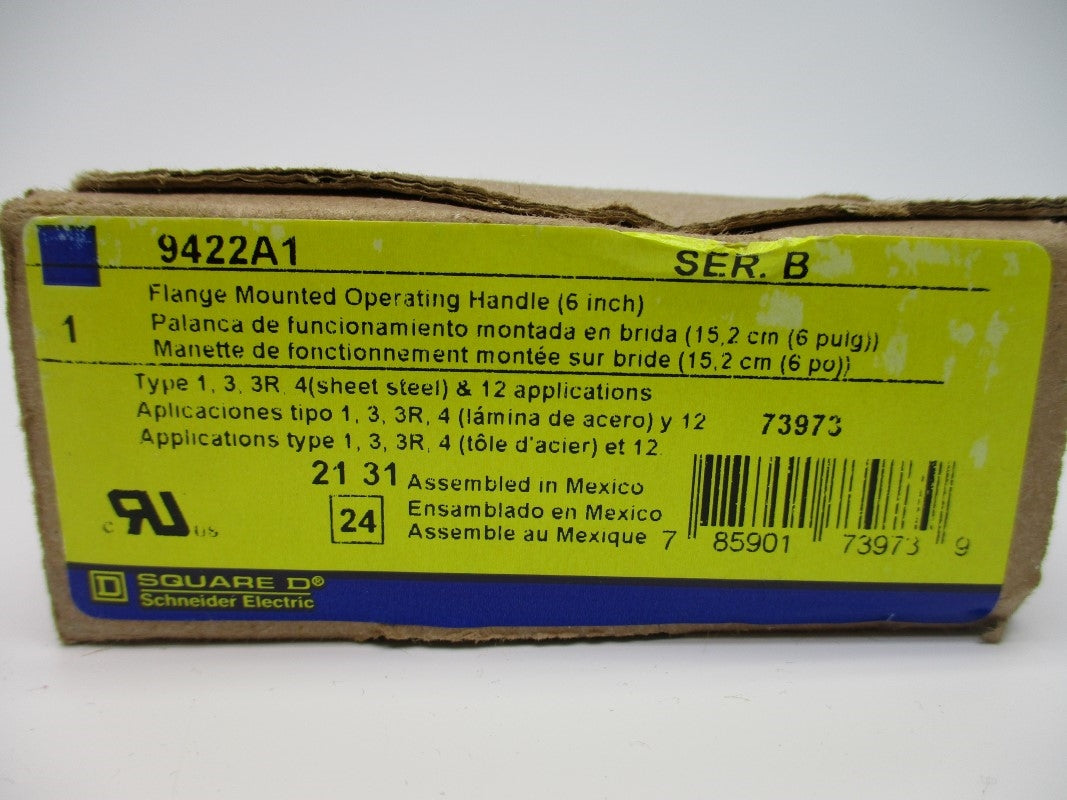 SQUARE D 9422A1 SER. B NSFS