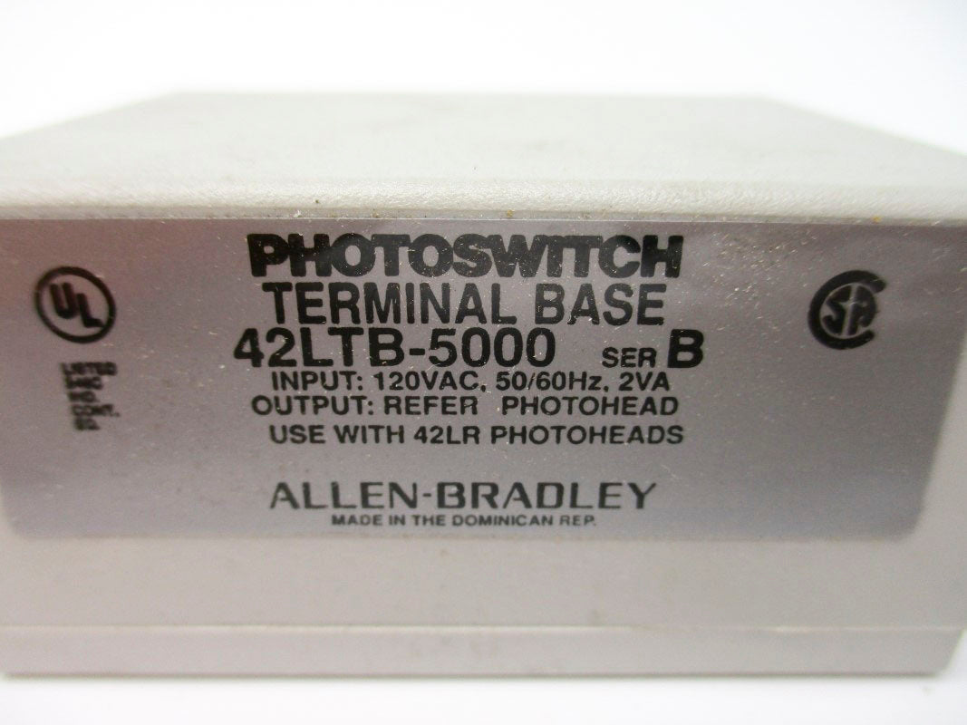ALLEN BRADLEY 42LTB-5000 SER. B 120VAC NSNP