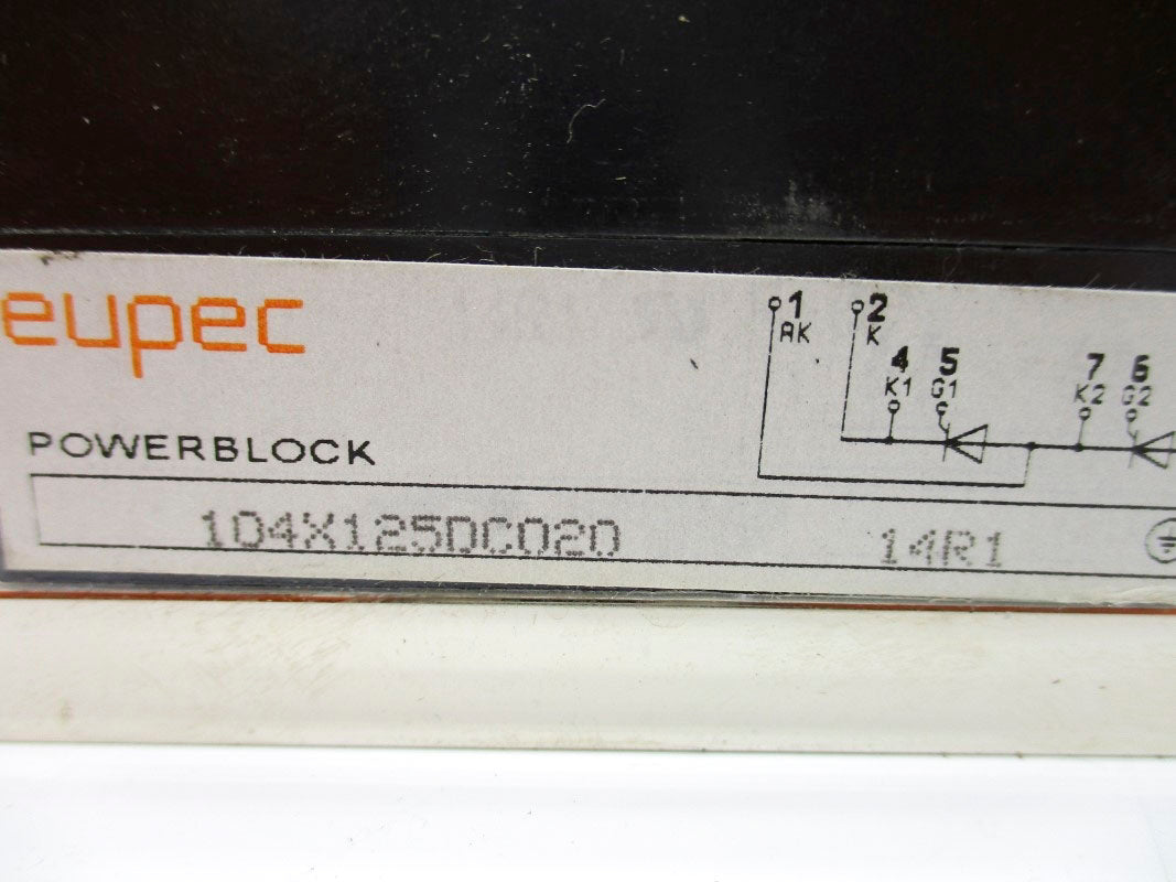 EUPEC 104X125DC020 NSNP