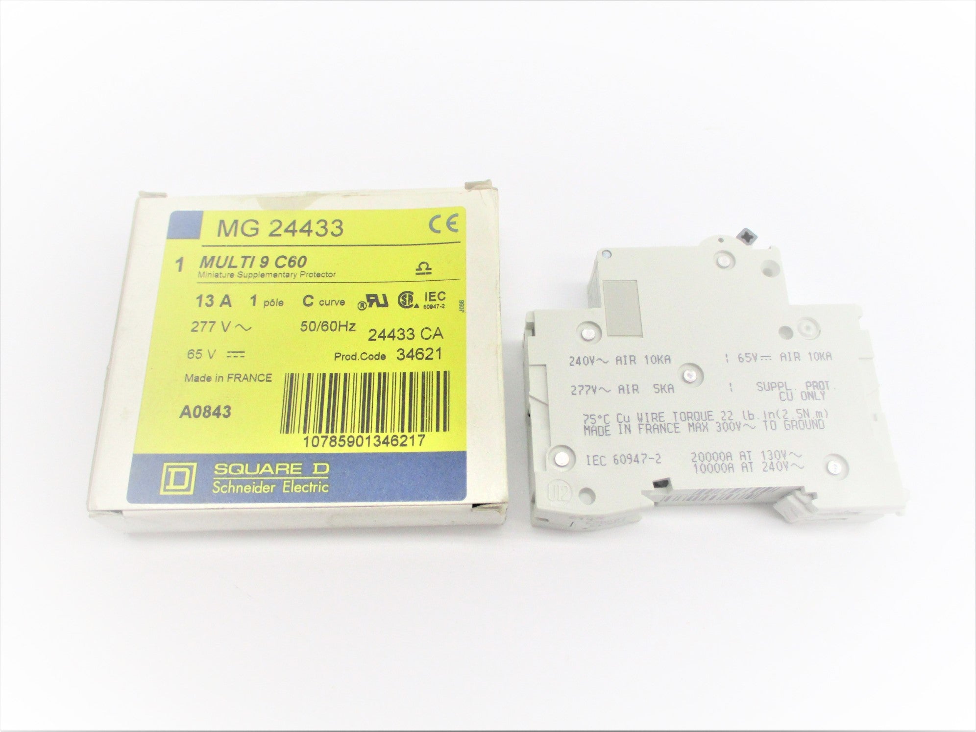 SQUARE D MG24433 13A 277V NSMP